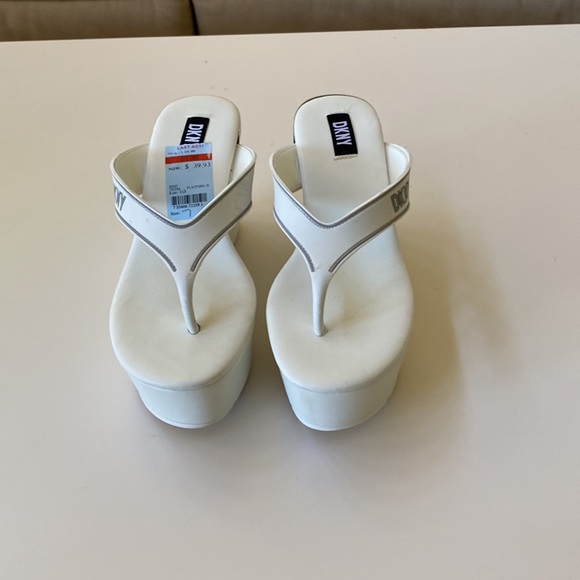 DKNY Wedge Sandals - Picture 3 of 5